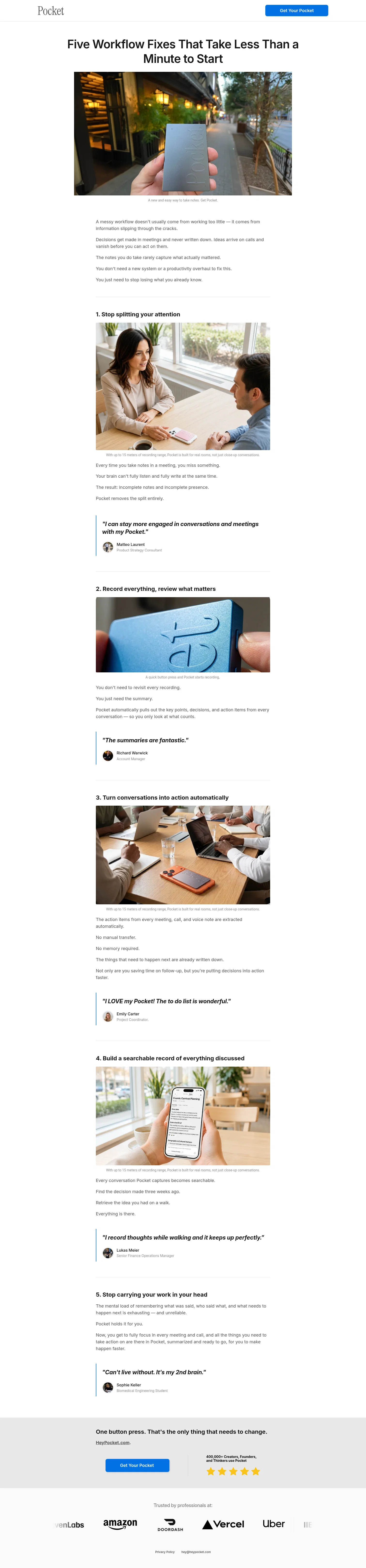 heypocket.com/pages/how-to-improve-your-workflow on desktop