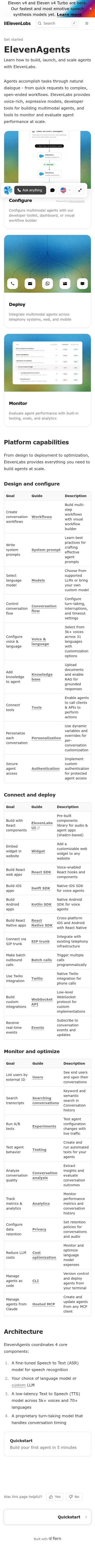 elevenlabs.io/docs/eleven-agents/overview on mobile