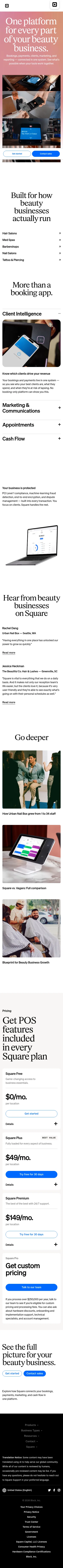 squareup.com/us/en/campaigns/discover-beauty on mobile, full screenshot