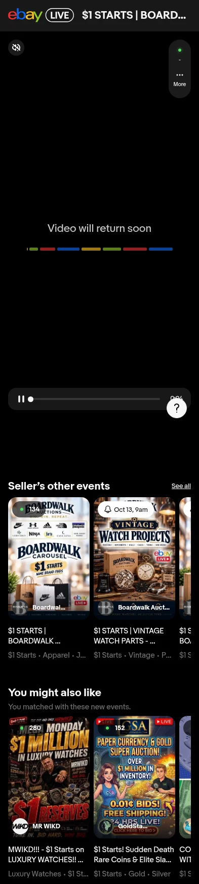 ebay.com/ebaylive/events/Yb83DaO52WOqi5Rl/stream on mobile