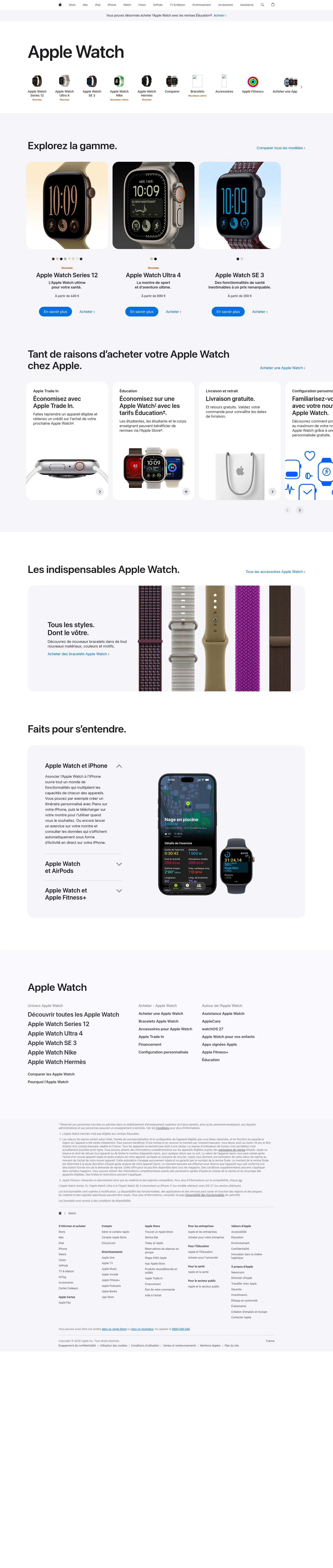 apple.com/fr/apple-watch-series-11 on desktop, full screenshot