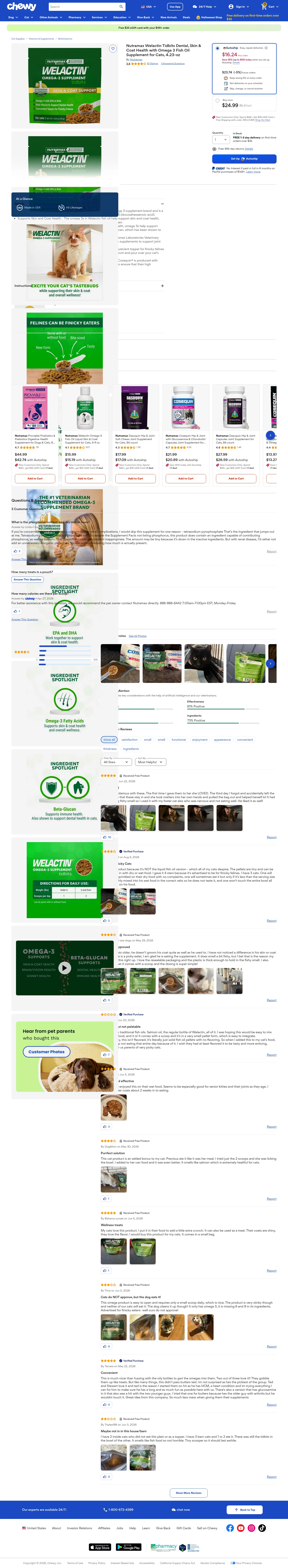 chewy.com/nutramax-welactin-tidbits-skin-coat/dp/3969142 on desktop