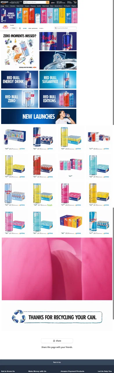 amazon.com/stores/RedBull/page/981A280B-9A52-4F10-9078-409328413402 on mobile
