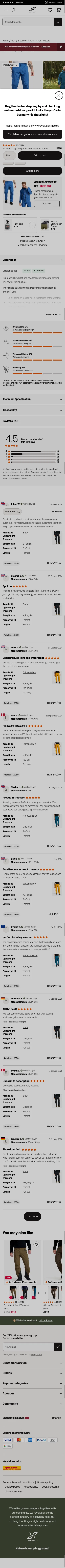 revolutionrace.eu/men/trousers/shell-trousers/arcade-3l-lightweight-pants-men on mobile