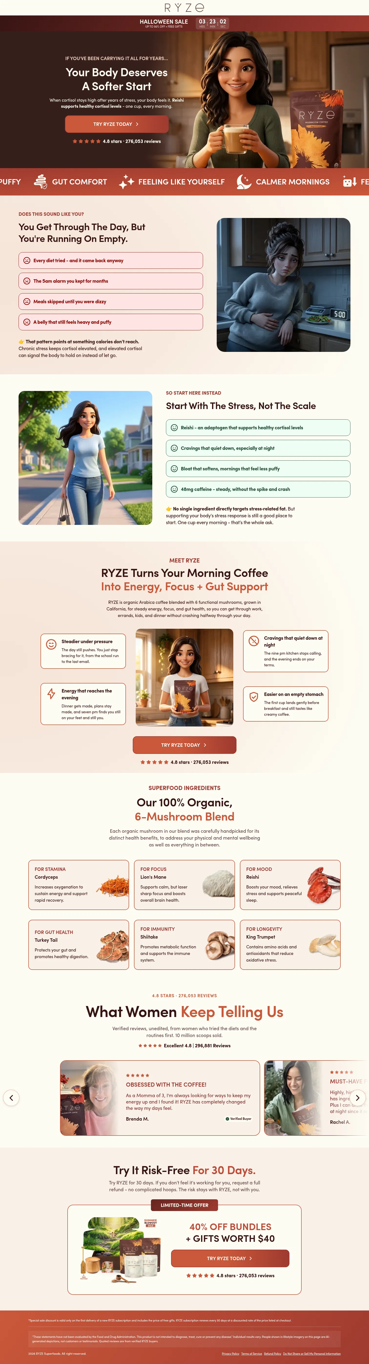 shop.ryzesuperfoods.com/bridges/bri11-softerstart on desktop, full screenshot