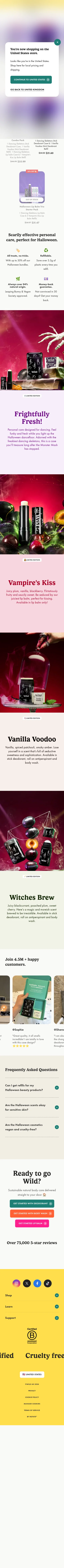wearewild.com/pages/halloween-dancing-skeletons-bundles on mobile