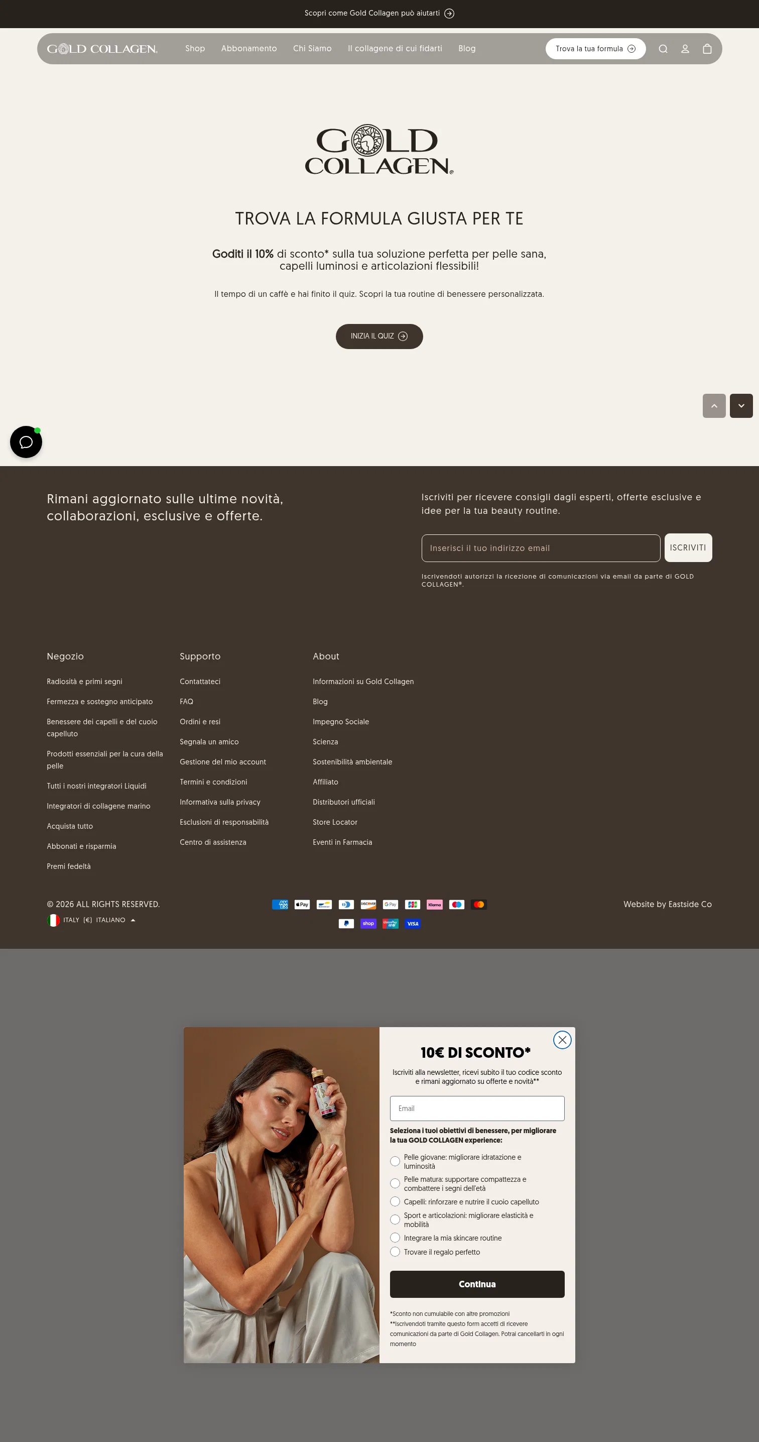 gold-collagen.com/it-it/pages/fai-il-nostro-quiz on desktop