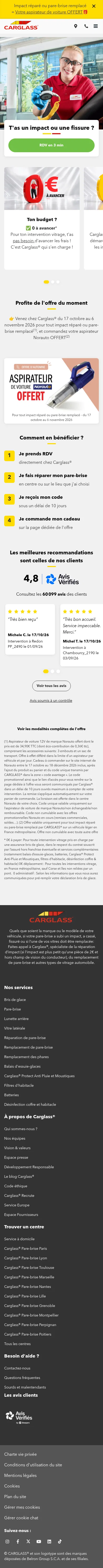 carglass.fr/carglass-soccupe-de-ton-bris-de-glace on mobile