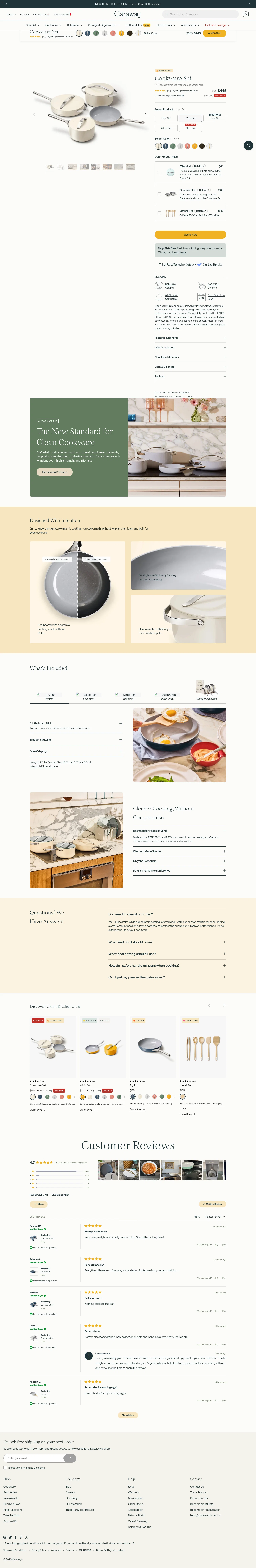 Caraway landing page