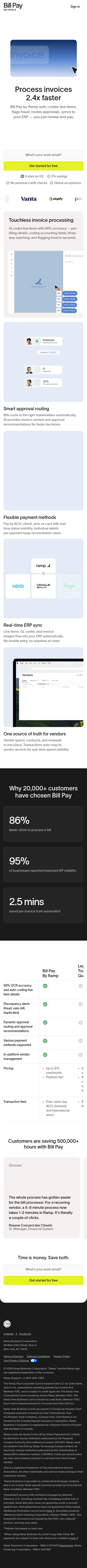 billpay.com on mobile