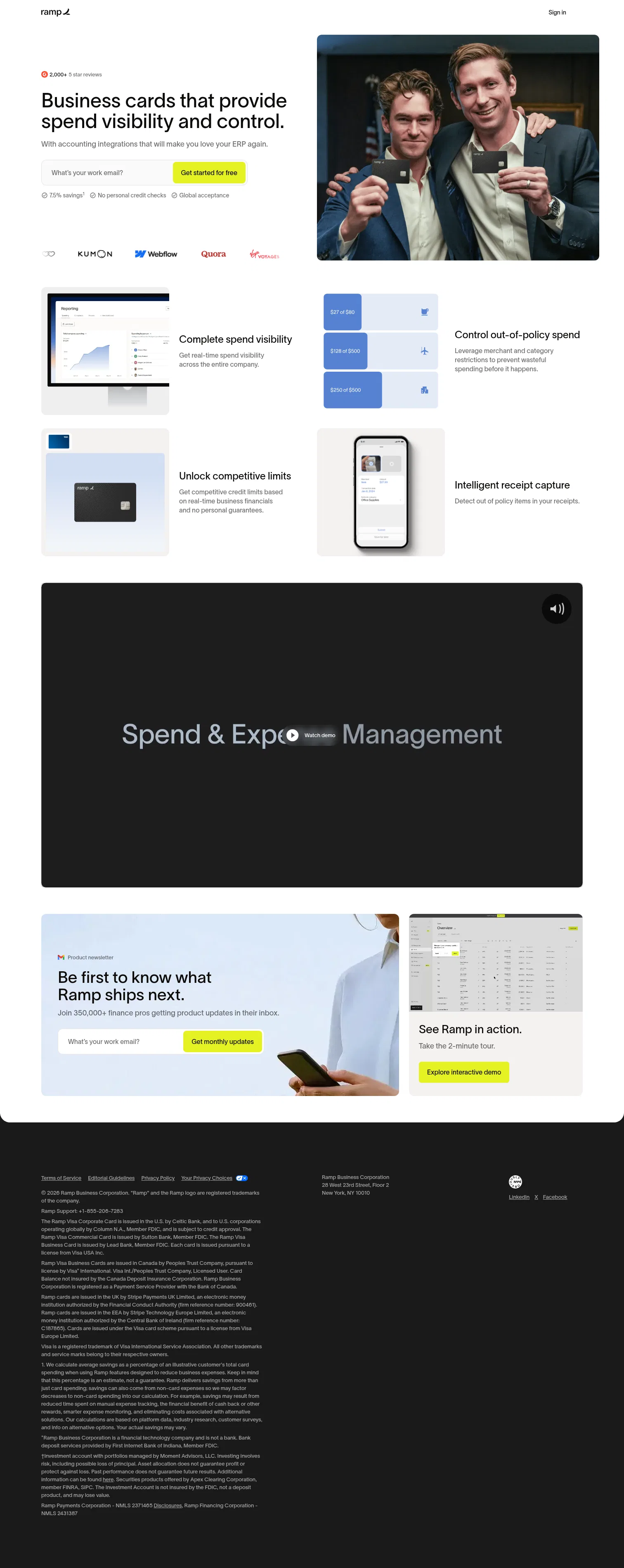 ramp.com/lp3/tbpn on desktop, full screenshot