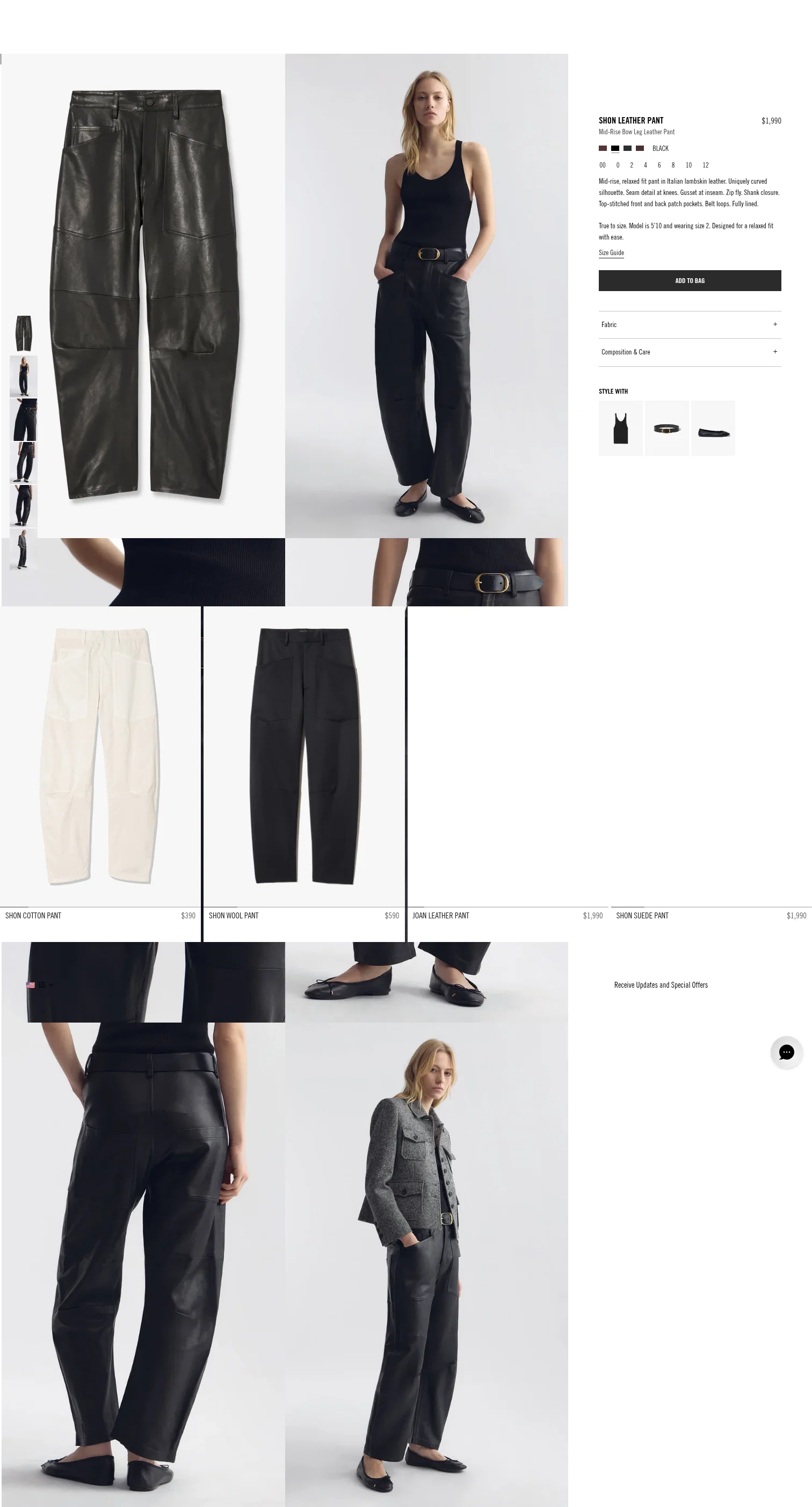 Nili Lotan landing page