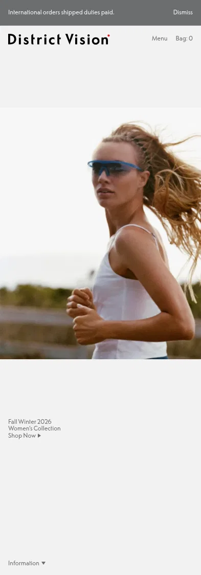 districtvision.com on mobile, full screenshot