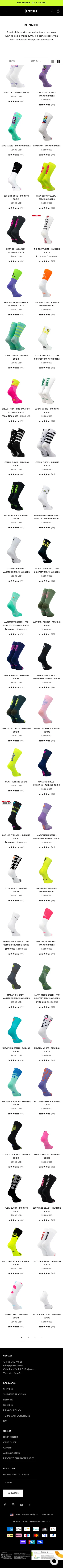 sporcks.com/collections/running-socks on mobile