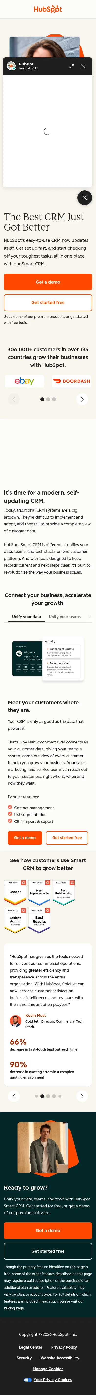 hubspot.com/crm/e010a on mobile