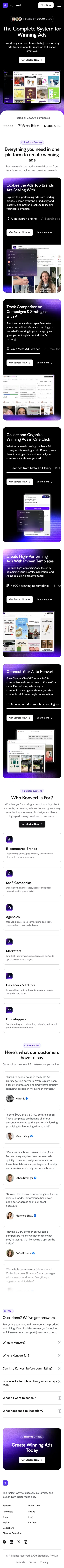 usekonvert.com on mobile, full screenshot