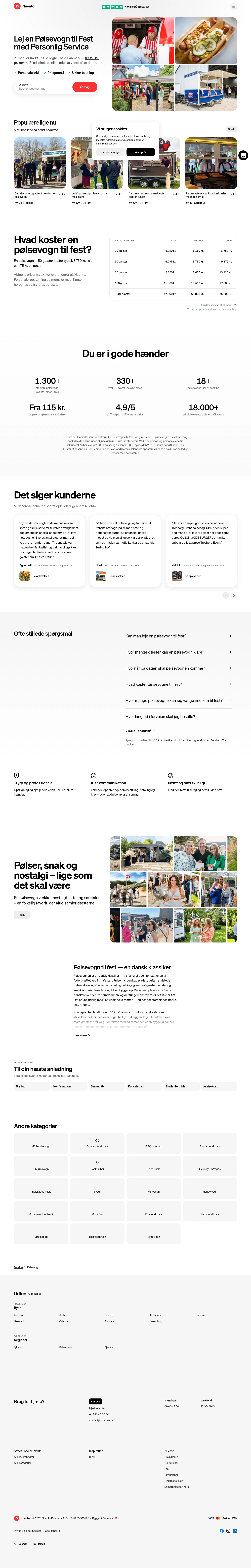 nuento.com/dk/da/poelsevogn on desktop, full screenshot