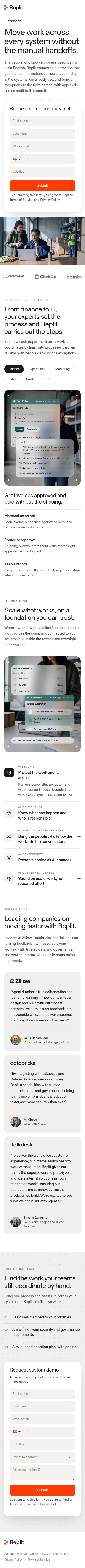 replit.com/discover/automation on mobile