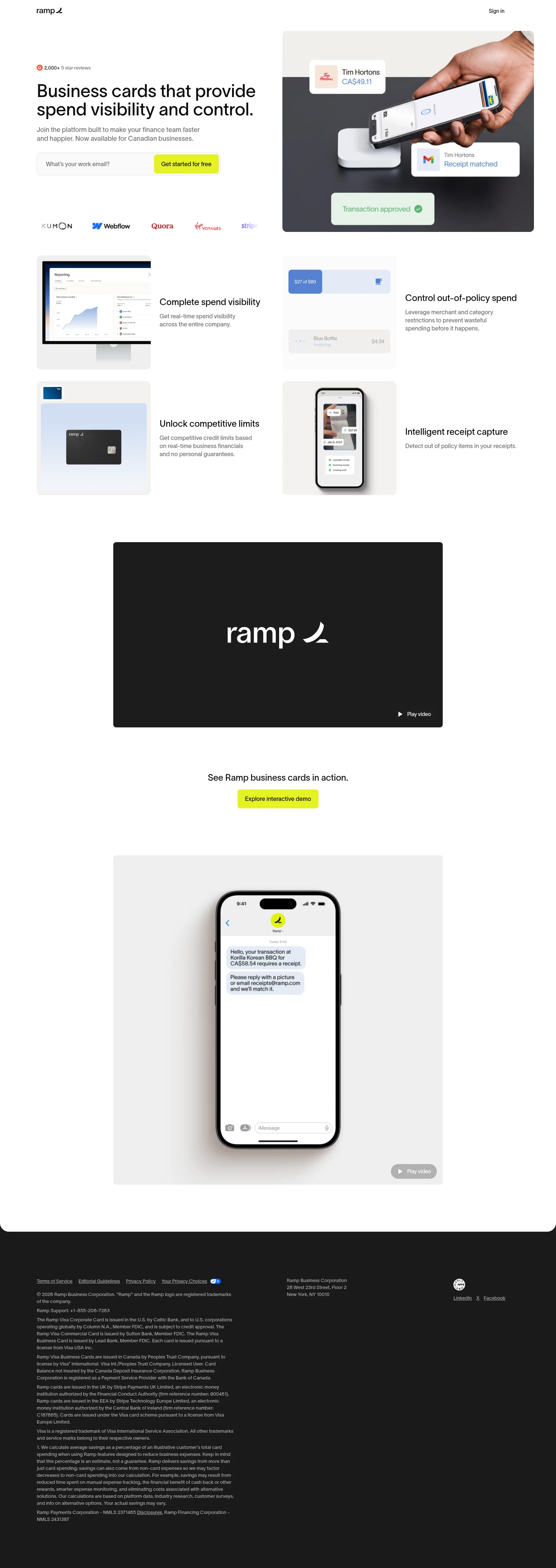 ramp.com/canada on desktop