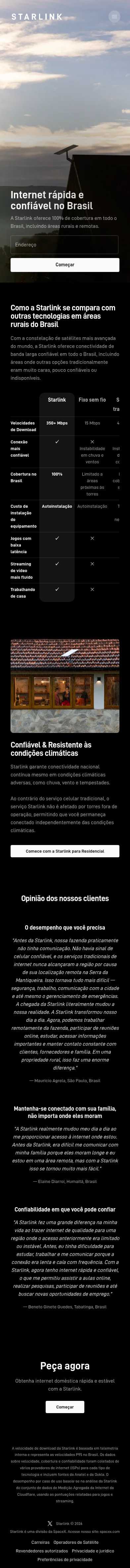 starlink.com/br/residential/internet-comparison on mobile