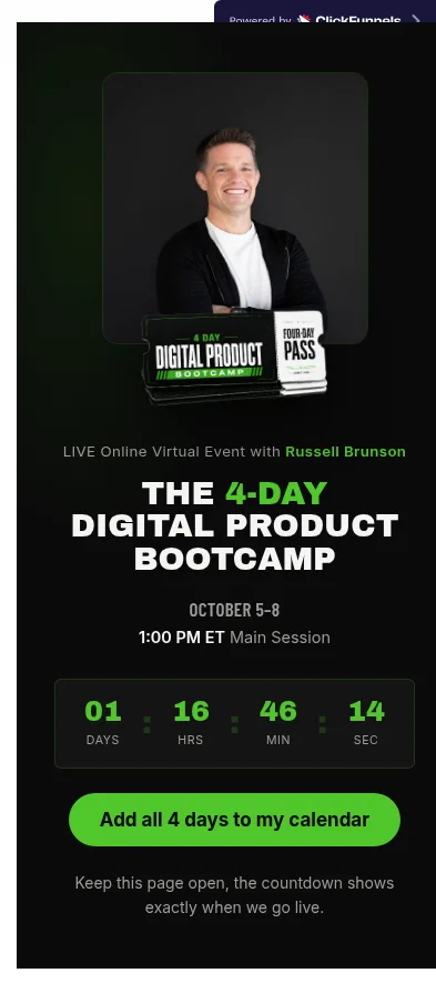 aisidehustlesummit.com/shs-bonus-4-day-bootcamp on mobile