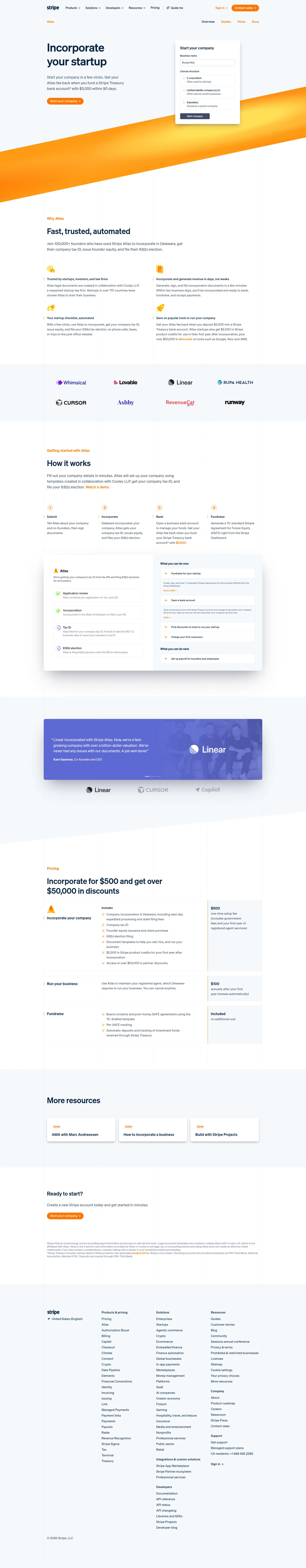 stripe.com/atlas on desktop, full screenshot