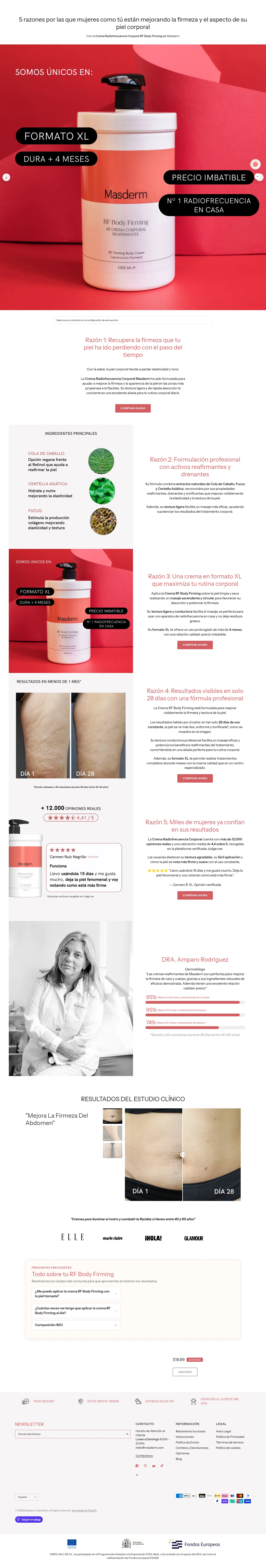 Beauty Studio landing page