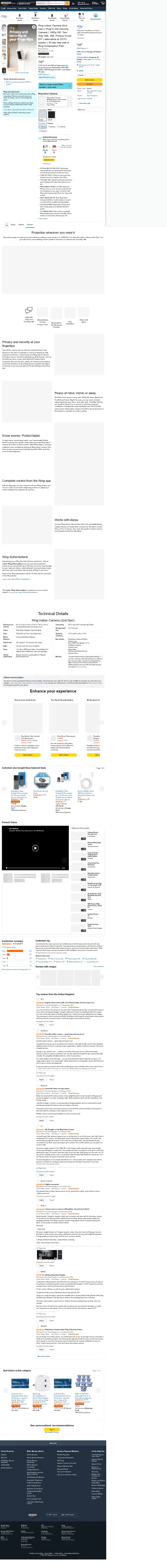 amazon.co.uk/ring-indoor-camera-2nd-gen-by-amazon-plug-in-indoor-security-camera/dp/B0B6GKH3C2 on mobile, full screenshot
