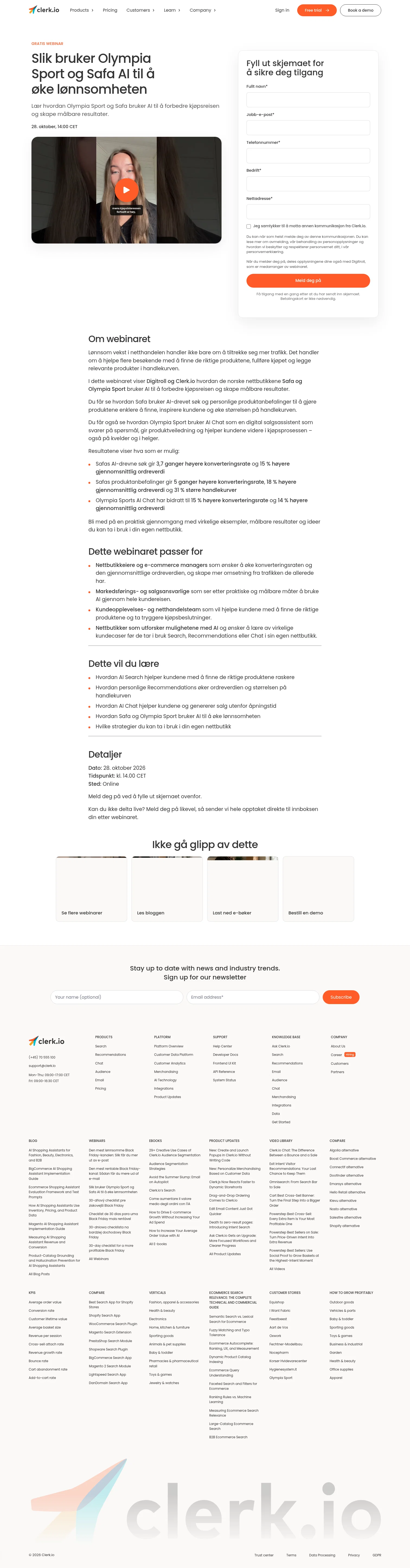 clerk.io/webinar/slik-bruker-olympia-sport-og-safa-ai-til-a-oke-lonnsomheten on desktop