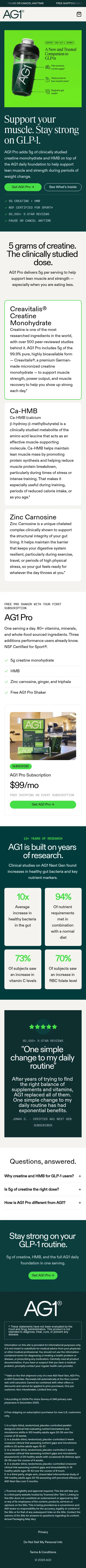 try.drinkag1.com/ag1-pro-glp1-muscle on mobile