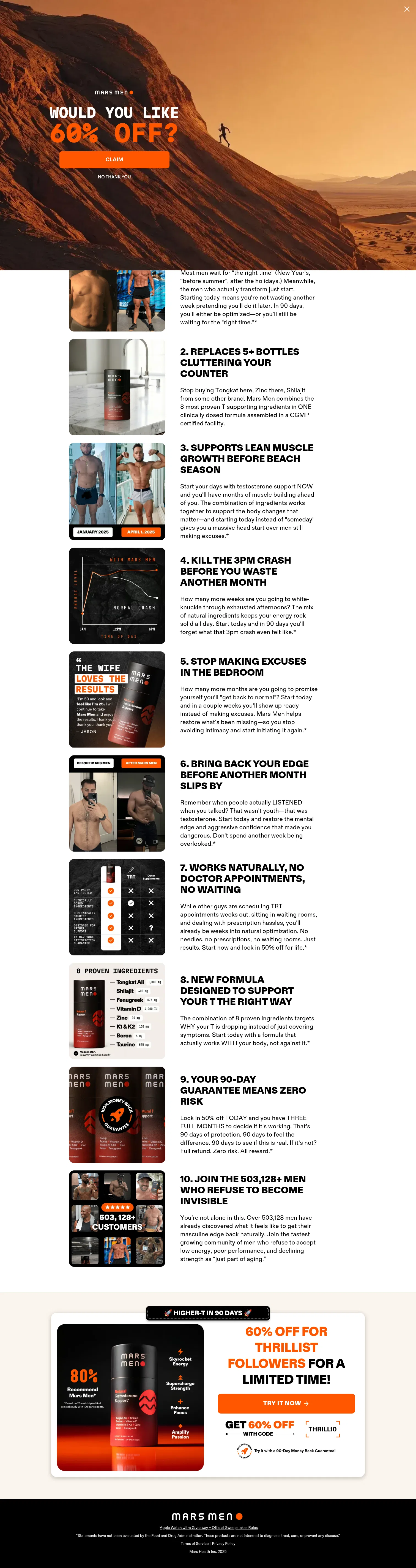 mengotomars.com/pages/10-reason-thrillist on desktop, full screenshot