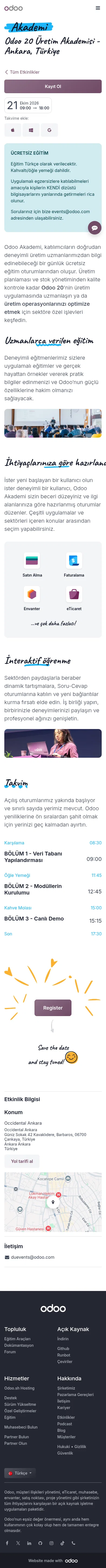 odoo.com/tr_TR/event/odoo-20-uretim-akademisi-ankara-turkiye-12314/register on mobile