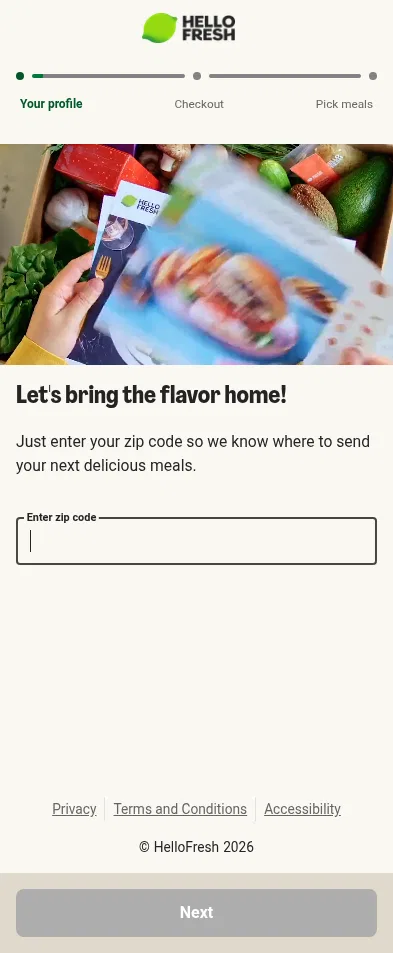 hellofresh.com/plans on mobile, full screenshot