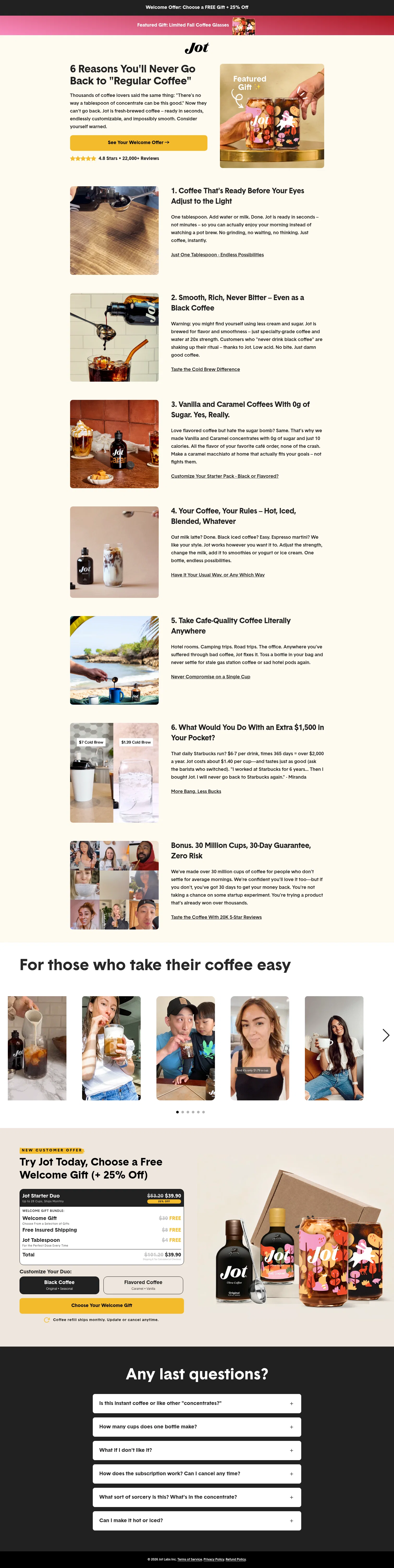 jot.co/pages/coffee-obsession-fg on desktop