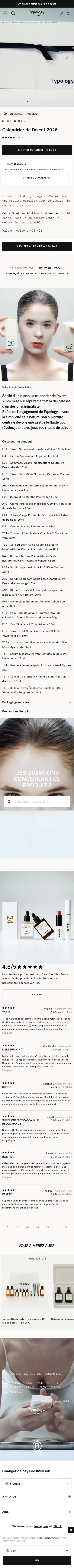 typology.com/products/calendrier-de-l-avent on mobile