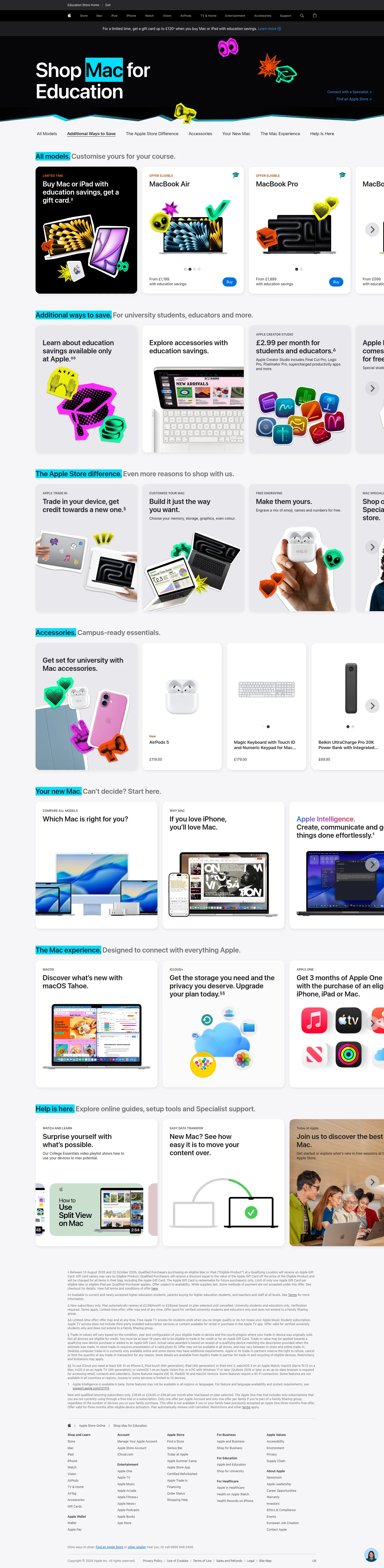 apple.com/uk-edu/shop/buy-mac on desktop