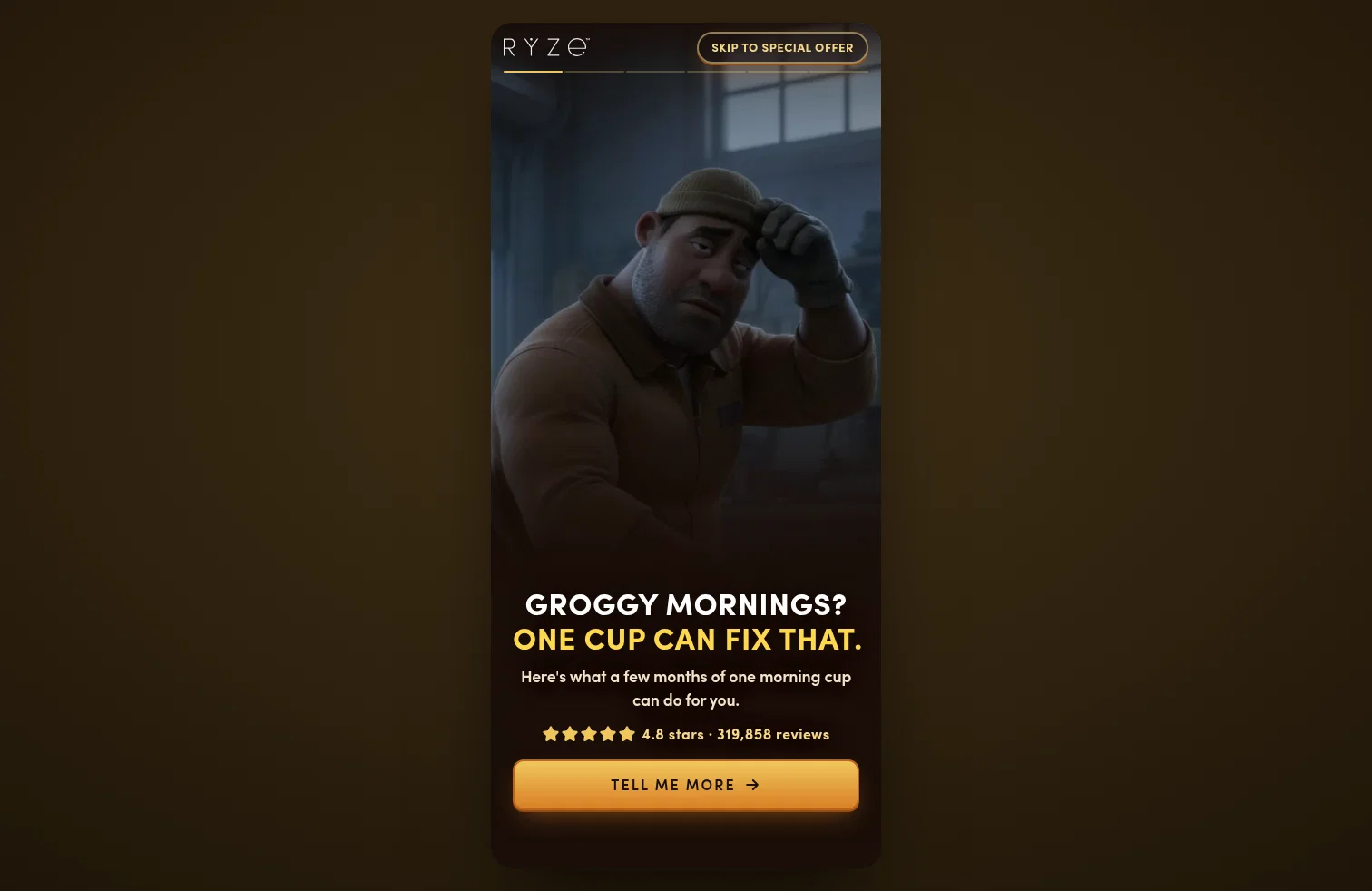 shop.ryzesuperfoods.com/p/weed-groggy-mornings-story on desktop