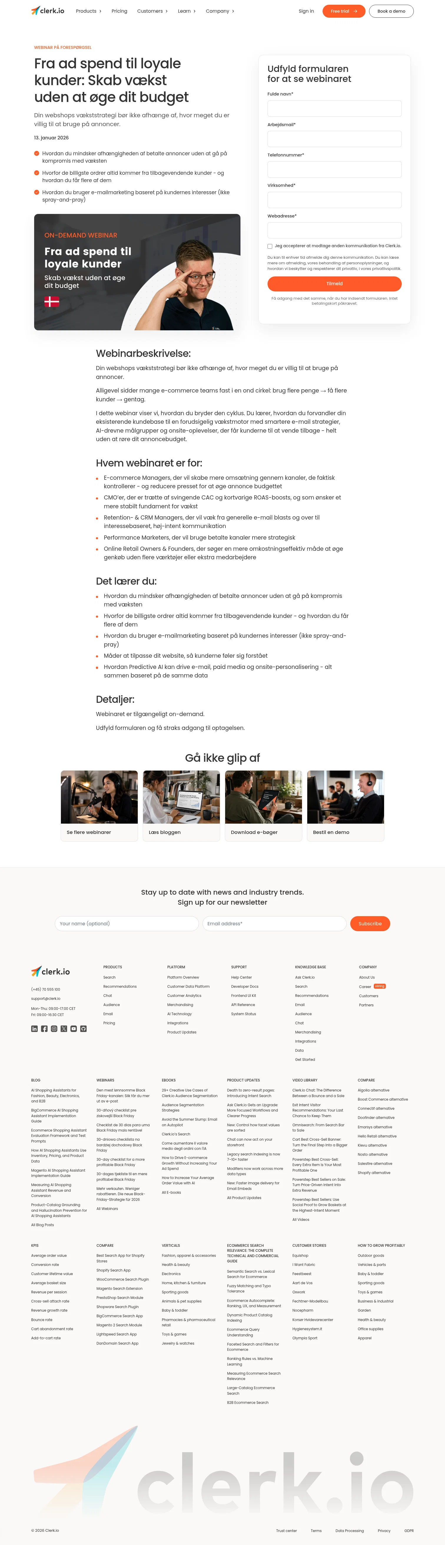 clerk.io/webinar/fra-ad-spend-til-loyale-kunder on desktop