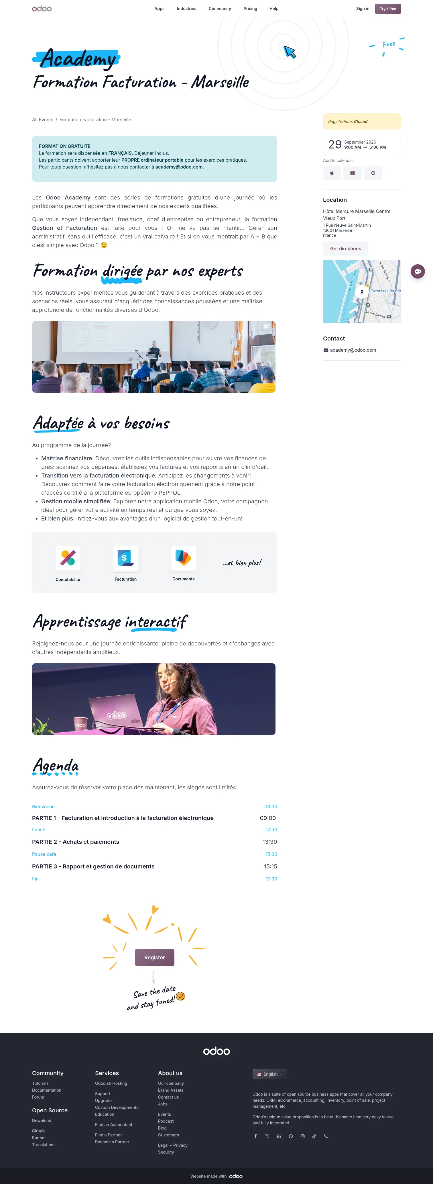 odoo.com/event/formation-facturation-marseille-11813/register on desktop