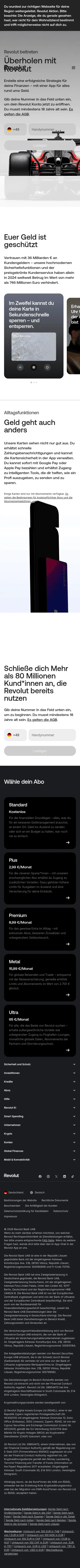revolut.com/de-DE/f1-performance-marketing on mobile, full screenshot