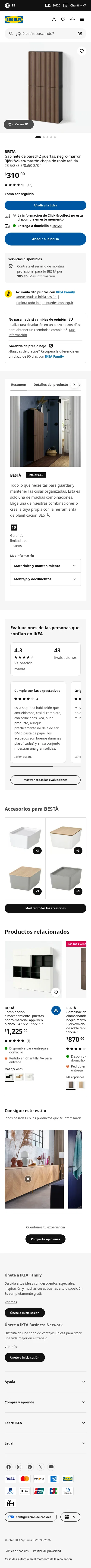 ikea.com/us/es/p/besta-gabinete-de-pared-2-puertas-negro-marron-bjoerkoeviken-marron-chapa-de-roble-tenida-s89421969 on mobile