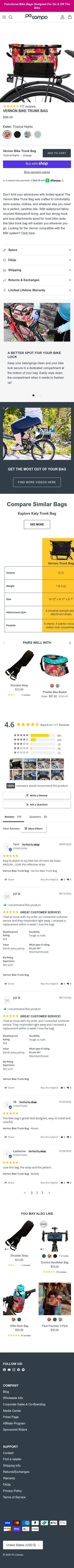 pocampo.com/products/vernon-bike-trunk-bag on mobile