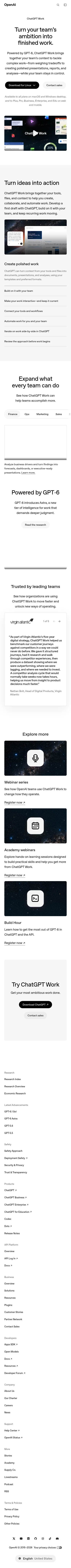 openai.com/chatgpt-work on mobile, full screenshot