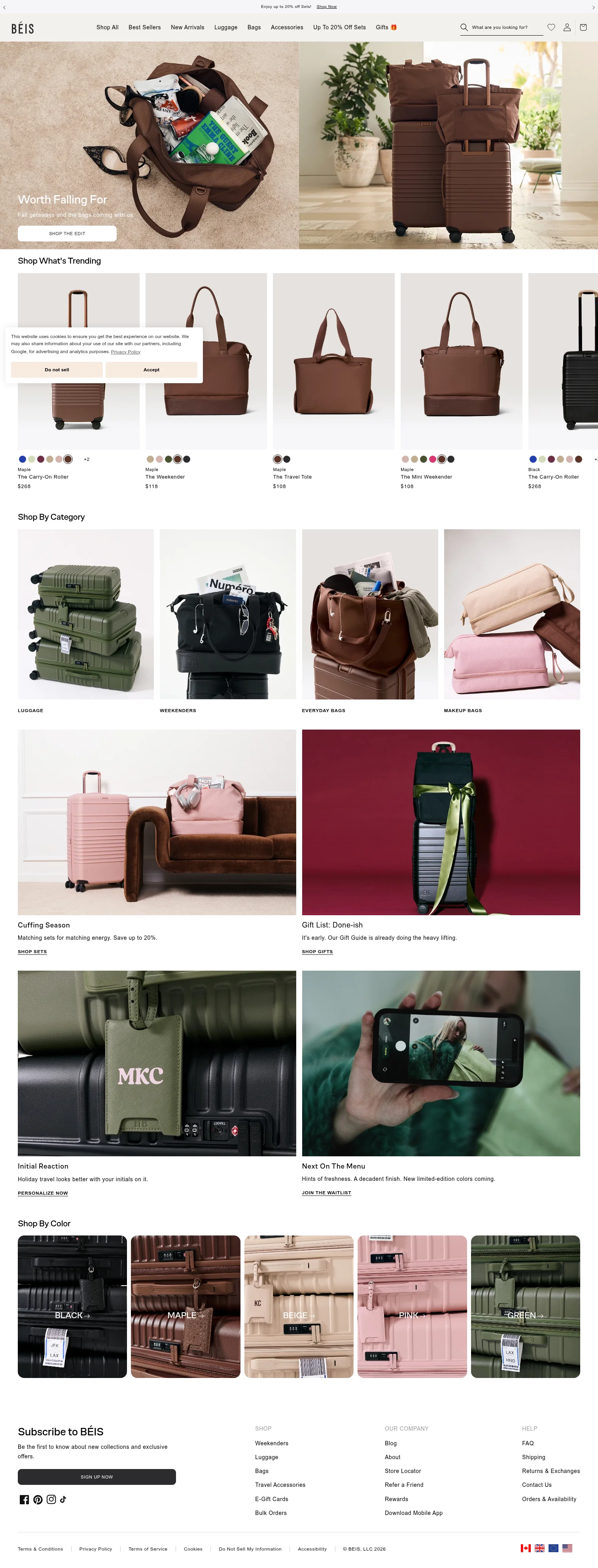 beistravel.com on desktop