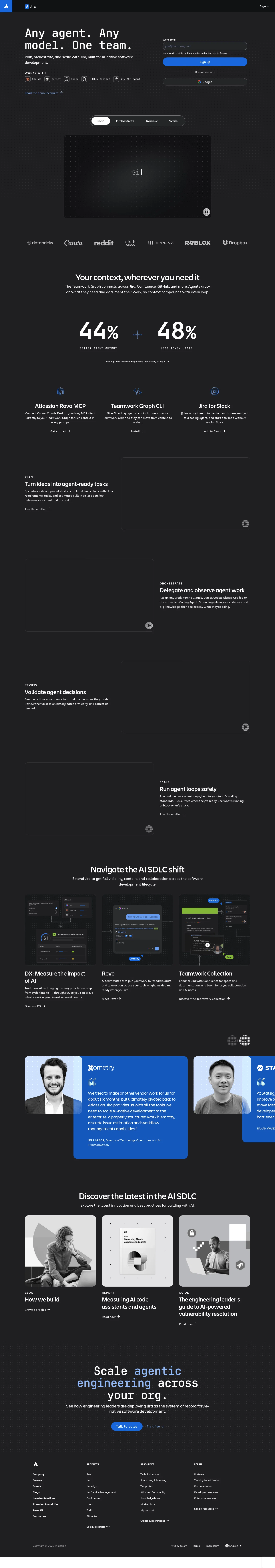 Trello landing page