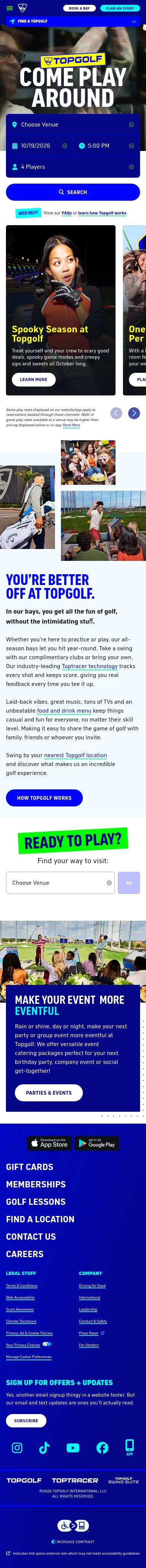 topgolf.com/us on mobile