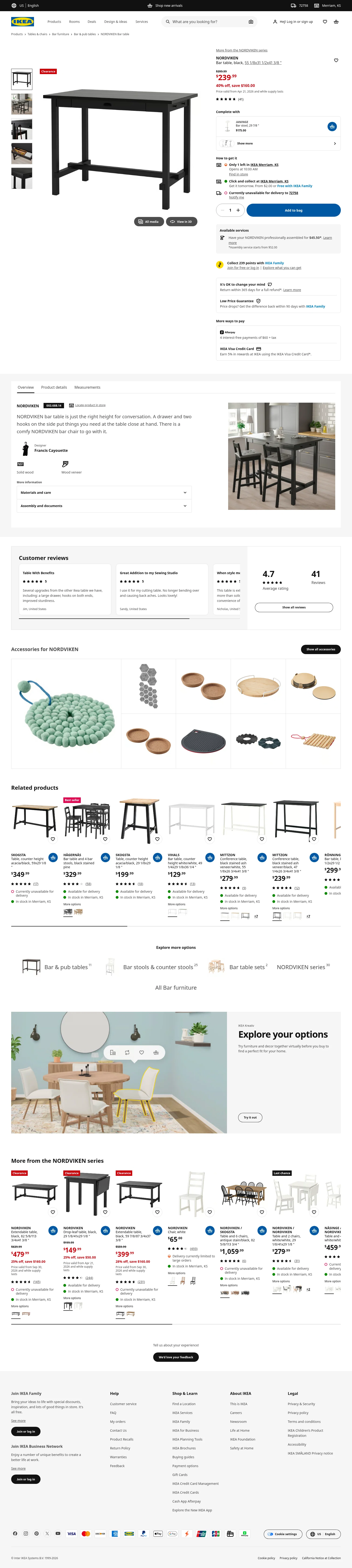 ikea.com/us/en/p/nordviken-bar-table-black-00368814 on desktop