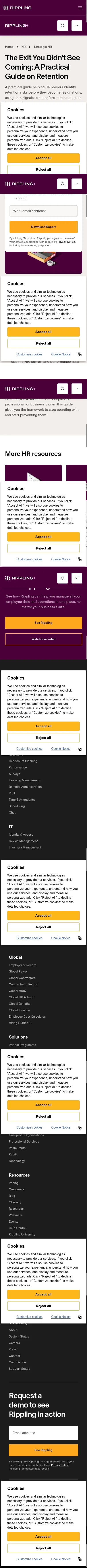 rippling.com/en-GB/resources/retention-the-exit-you-didnt-see-coming on mobile, full screenshot