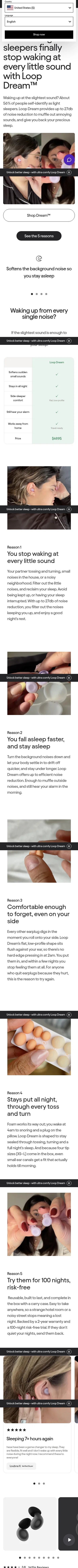 loopearplugs.com/pages/5reasonswhy-lightsleepers on mobile