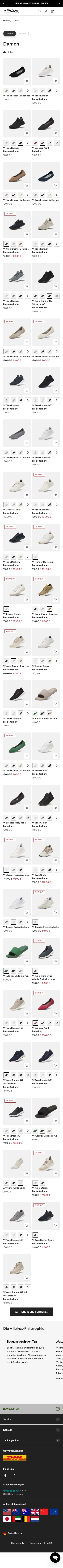 allbirds.de/collections/damen on mobile